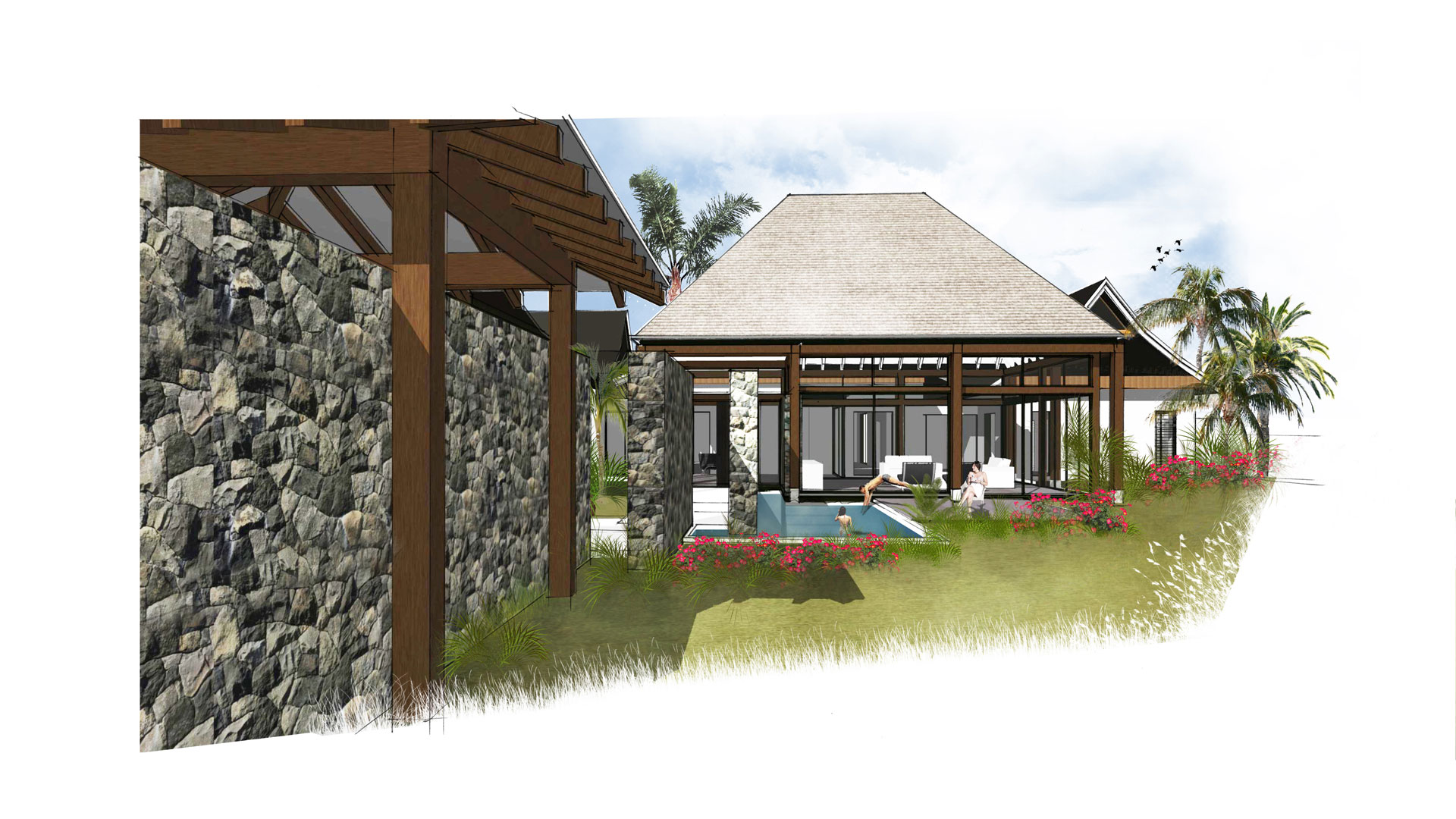 Carter House, Fiji designed by Matz Architects