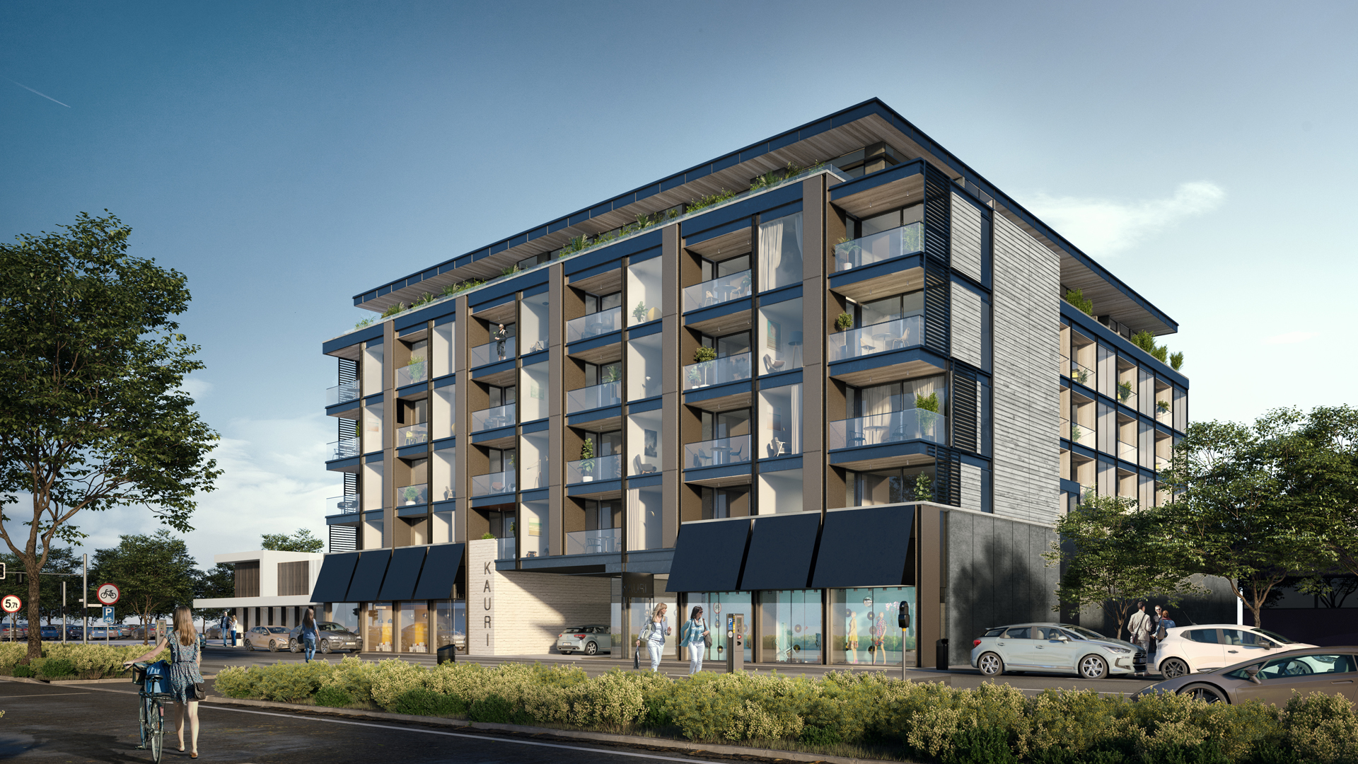 Kauri Apartments designed by Matz Architects