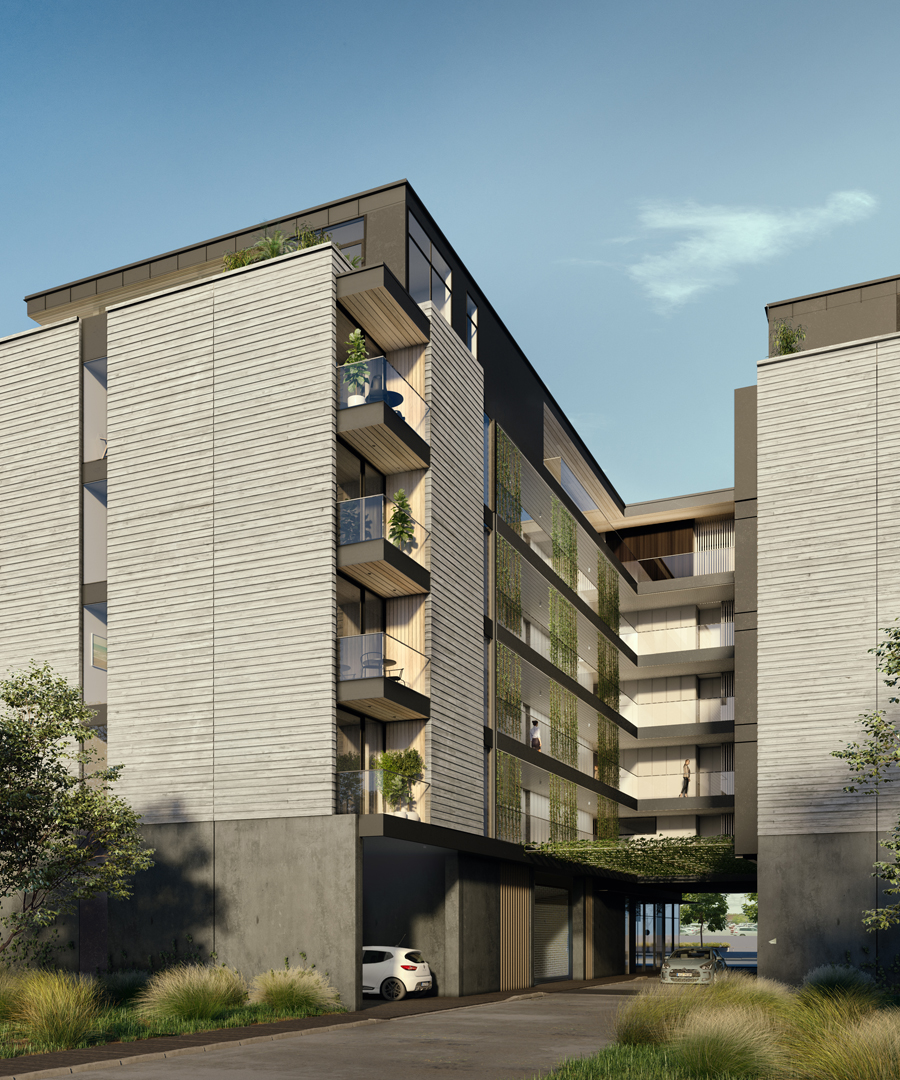 Kauri Apartments designed by Matz Architects